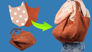 DIY daily tote bag very easy to sew! Miarti👜✂️