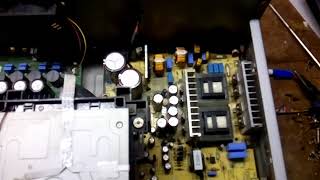 Mini hifi Samsung MX-FS8000 inoperante.