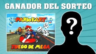 Ganador del Sorteo del Juego de Mesa de Mario Kart | Te Digo Cómo