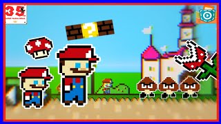 RECRIEI SUPER MARIO BROS NO POCKET CODE E FICOU SENSACIONAL!! (ESPECIAL 35 ANOS DE MARIO)