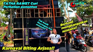 Belum Start Tatha Rawet Berhasil Mencuri perhatian penonton dengan dancer cantiknya di dpn SAKERA‼️