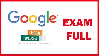 Google Digital Unlock Exam Full