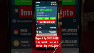 Investasi Crypto #bitcoin #crypto #cryptocurrency #cryptonews #cryptocurrencies #investasi #shorts