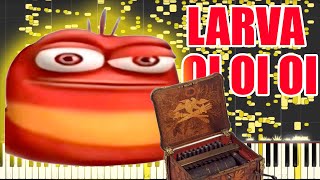 LARVA OI OI OI but it's Music Box MIDI (Auditory Illusion) | LARVA OI OI OI Music Box sound