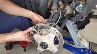 POLARIS SPORTSMAN FRONT BRAKE PAD REPLACEMENT