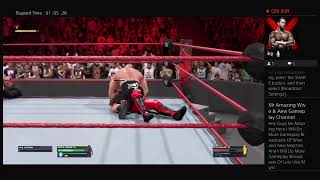 dione82095's Live PS4 Broadcast Wwe Wednesday Night Raw