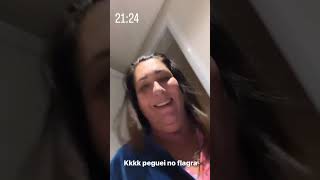 VIRGINIA FONSECA DANDO BOA NOITE PRA MÃE #shorts