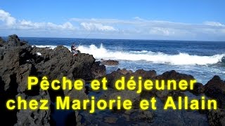 Pêche du bord et déjeuner chez Marjorie et Allain le 16 mai 2016