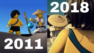 Ninjago flashback 2018 recreations