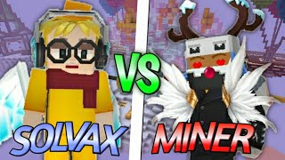 BEDWARS LEGENDARY DUEL WITH @ggminer8375 😱😳 (Blockman Go:BlockyMods)