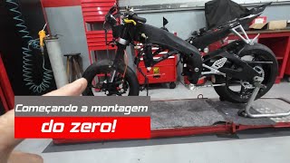 MP - Restauração, começando a remontagem do zero da Yamaha R6.