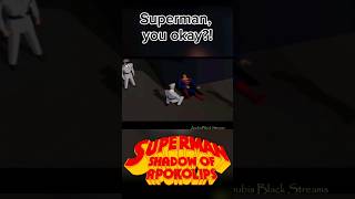 You okay Superman? #superman #dccomics #darkseid #wb #ps2games #dc #fyp #manofsteel #warnerbros