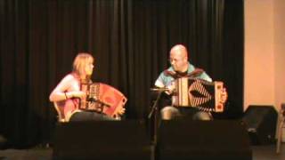 Diatonic accordion: Norill and Arve Bjørn playing at Storefjell, Norway (May 2011)