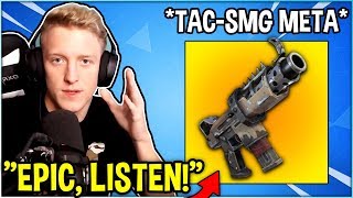 Tfue is FUMING As He Explains Why EPIC Needs To Bring Back *OG* Tac-SMG META!