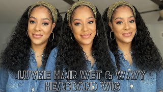 LuvMe Hair Wet And Wavy Headband Wig | Yes, We Still Wear Headband Wigs | Glueless