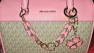 wimb michael kors md duffle bag tea rose #michaelkors #wimb