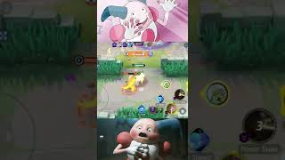 Mr Mime Pokemon unite | Mr mime users be like | 1 vs 3