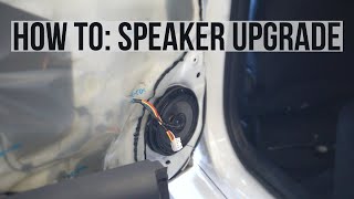 MITSUBISHI LANCER AFTERMARKET SPEAKER INSTALL (How To:)