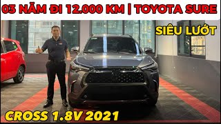 ✅ Toyota Cross 1.8V 2021 xám cũ siêu lướt cập bến | 03 năm đi chỉ 12.000 km| Xe cực mới