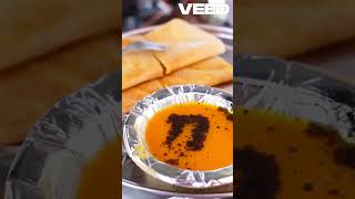 Indian Breakfast Combo - Crispy Masala Dosa with Ghee Kesari