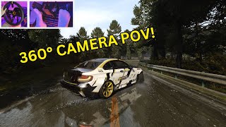 Assetto Corsa Drift with 360 Camera!? (4K) Insta360 ONE X2 | Steering Wheel Gameplay #assettocorsa