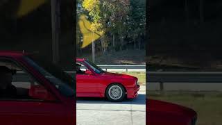 1988 BMW E30 M3 on the road in Atlanta. #garageriot #cars #bmw #m3