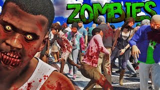 Shinchan & Franklin SURVIVAL ZOMBIE APOCALYPSE in GTA 5!