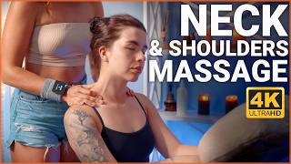 ASMR Massage on Chair: Shoulder and Neck by Olga