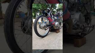 Kawasaki barako drag bike ng santana #DRT