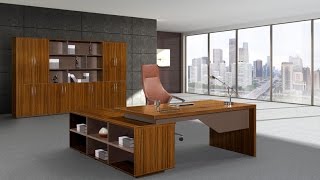 office desk in modern design