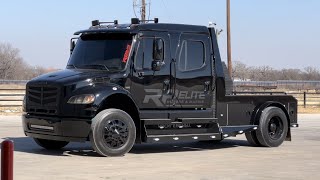 Sportchassis M2 106 Freightliner Walk Around - RP Tow Pig for hauling boats, trucks, etc.