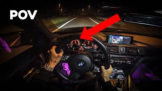 BMW F30 328i - NIGHT TIME POV *STAGE 2*