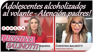 Adolescentes alcoholizados al volante - Atención padres!