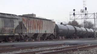 NS 180 NB Manifest at Dalton Georgia 12-17-2016.