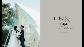 Lidya & Fajar Wedding Ceremony at Tirtha Uluwatu Bali