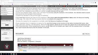 Access 2019 Module 1 Demonstration Part 2