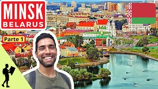 Minsk - BELARUS | O que fazer em Minsk | 6 Dicas de LUGARES | Vlog - Parte 1