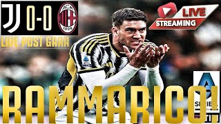 JUVENTUS - Milan 0-0 | SPORTIELLO SUPER, TANTO RAMMARICO CON IL MILAN!!! [LIVE POST GARA]