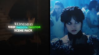 Wednesday 1080p smooth twixtor scene pack (with colouring)