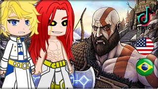 Gods react to Kratos || Record of ragnarok [Tiktok] - (🇧🇷_🇺🇸)