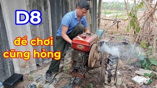 Máy cày D8 , để 2 năm không sử dụng, vẫn phải sửa.