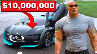 How The Dwayne "The Rock" Johnson Spent A Quarter Billion Dollars!