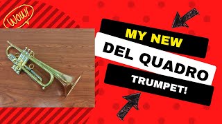 What an incredible trumpet!  Check out this  Del Quadro Custom Trumpet!  ACB  Show and Tell #trumpet