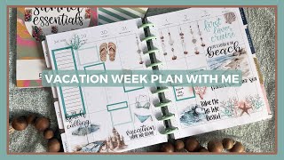 Beach Vibes Plan with Me | Classic Happy Planner