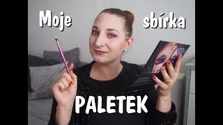 Moje sbírka | Paletky očních stínů