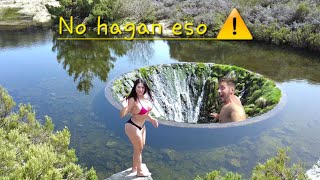 No hagen eso! 😱 Hueco al fin del mundo| Covão dos Conchos en Portugal ☠️☠️☠️