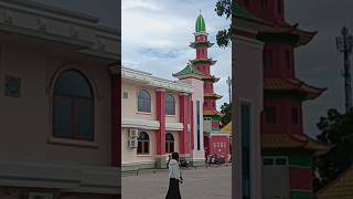 Masjid Unik Ciri Khas Tionghoa di Kota Palembang