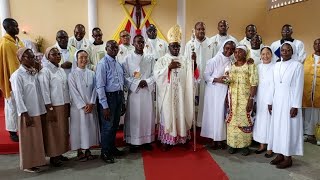 CELEBRATION DES VŒUX TEMPORAIRE DE LA SR JEANNETTE DANS LA CONGRÉGATION DES SŒURS DU SAINT SACREMENT