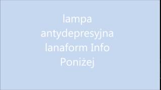 lampa antydepresyjna lanaform