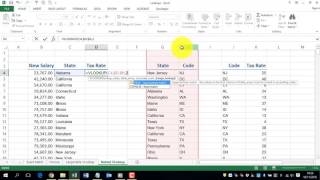 Excel 2013 Lookups Nested VLookup